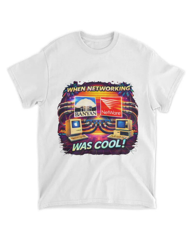 When Networking Was Cool! - Standard T-Shirt - Front image