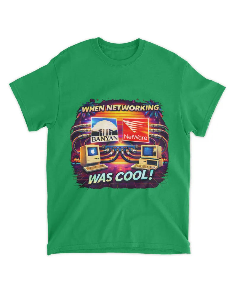 When Networking Was Cool! - Standard T-Shirt - Front image