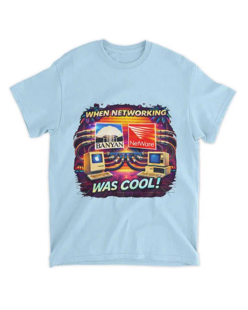 When Networking Was Cool! - Standard T-Shirt - Front image