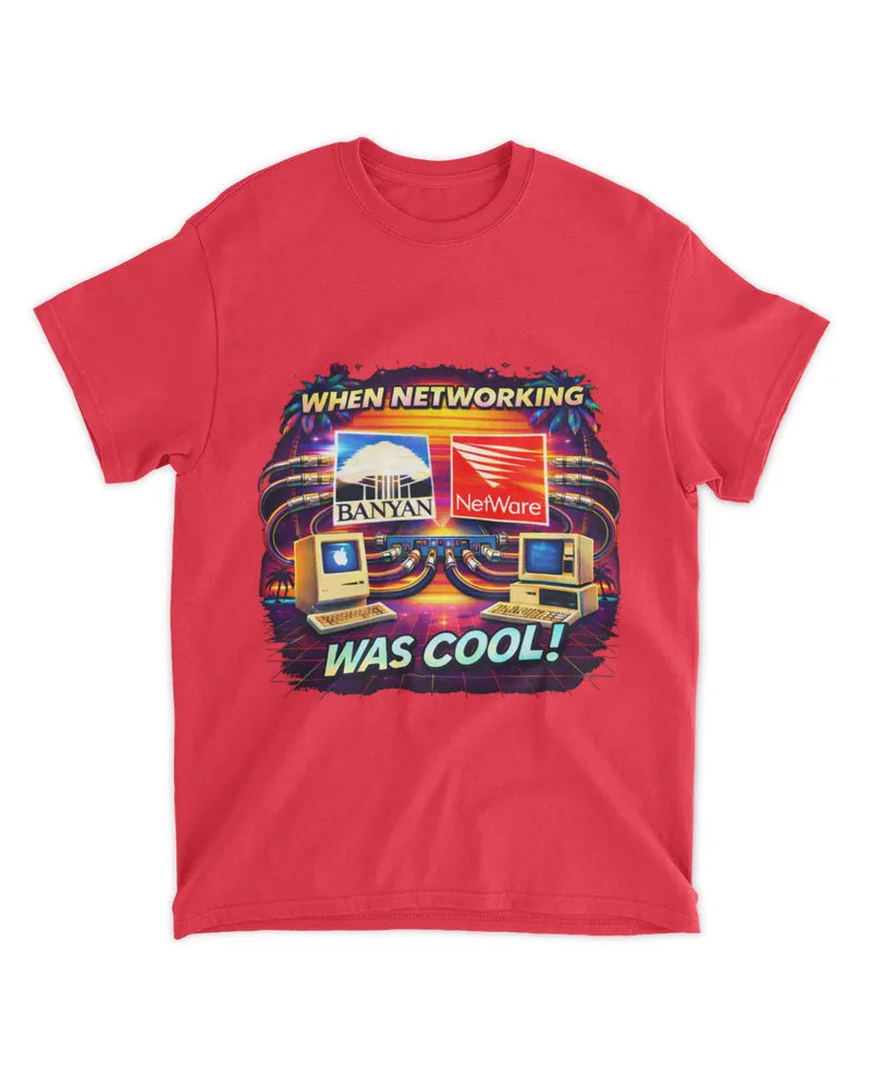 When Networking Was Cool! - Standard T-Shirt - Front image