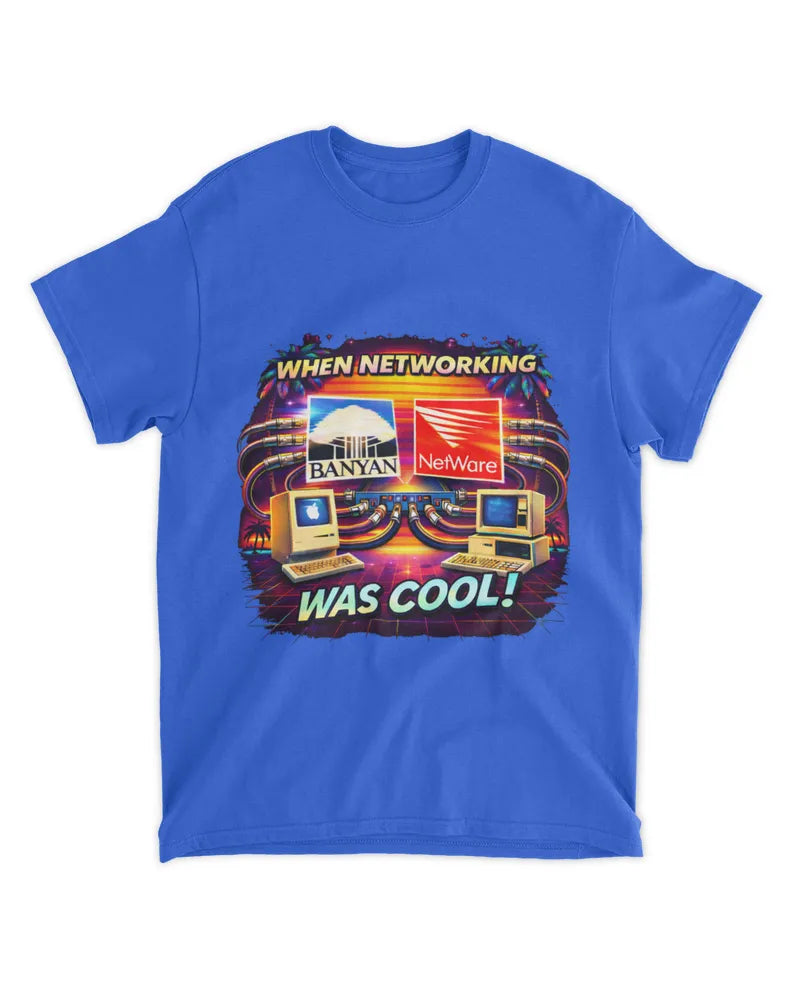 When Networking Was Cool! - Standard T-Shirt - Front image