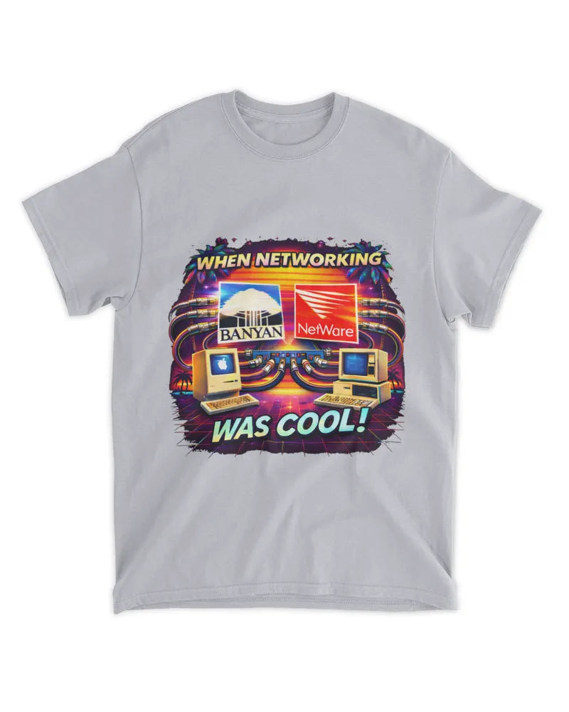 When Networking Was Cool! - Standard T-Shirt - Front image