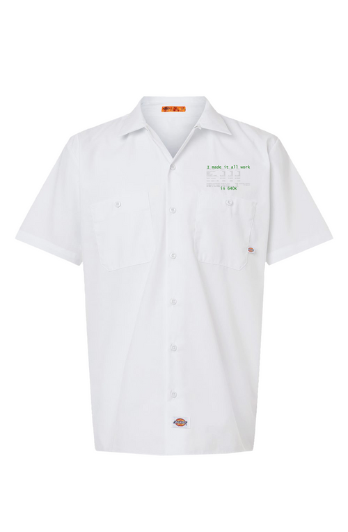 I made it all work in 640K