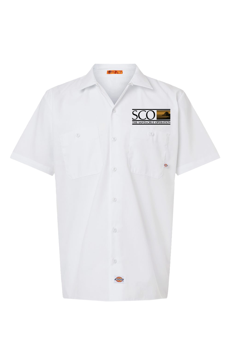 Team SCO UNIX Short Sleeve Work Shirt