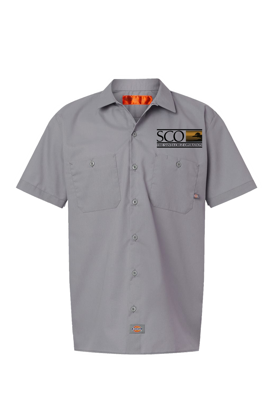 Team SCO UNIX Short Sleeve Work Shirt