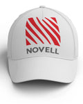Team Novell Retro IT baseball cap with printed faux embroidery look on polyester cotton, one size