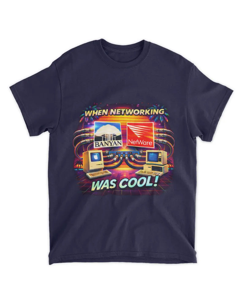 Retro Network Engineer Tee