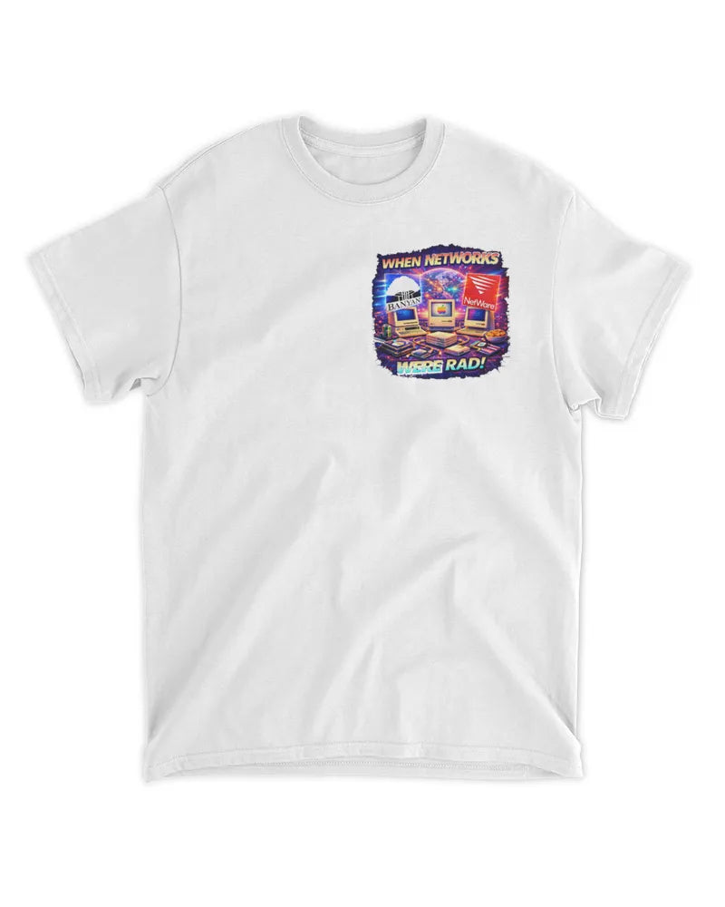 When Networks Were Rad! - Standard T-Shirt - Upper Left image