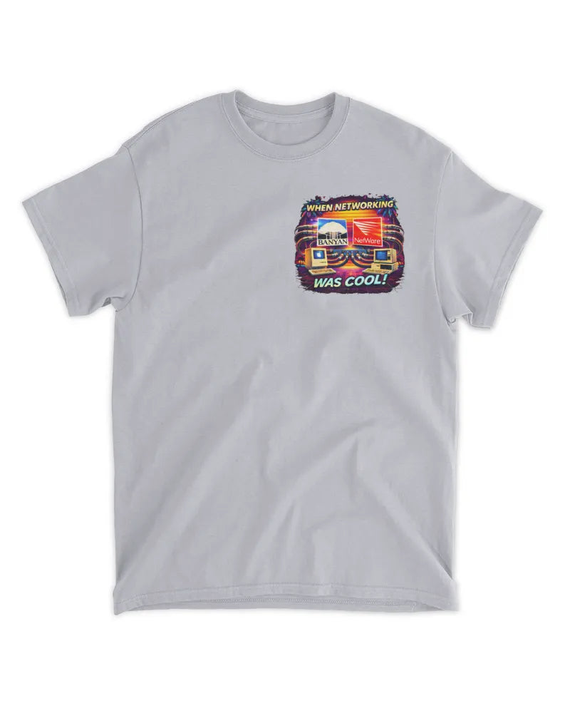 When Networks Were Cool! -  Standard T-Shirt - Upper left image