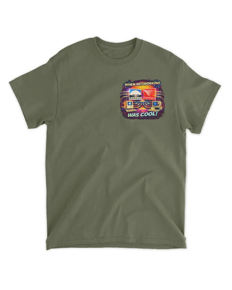 Retro Network Engineer Tee