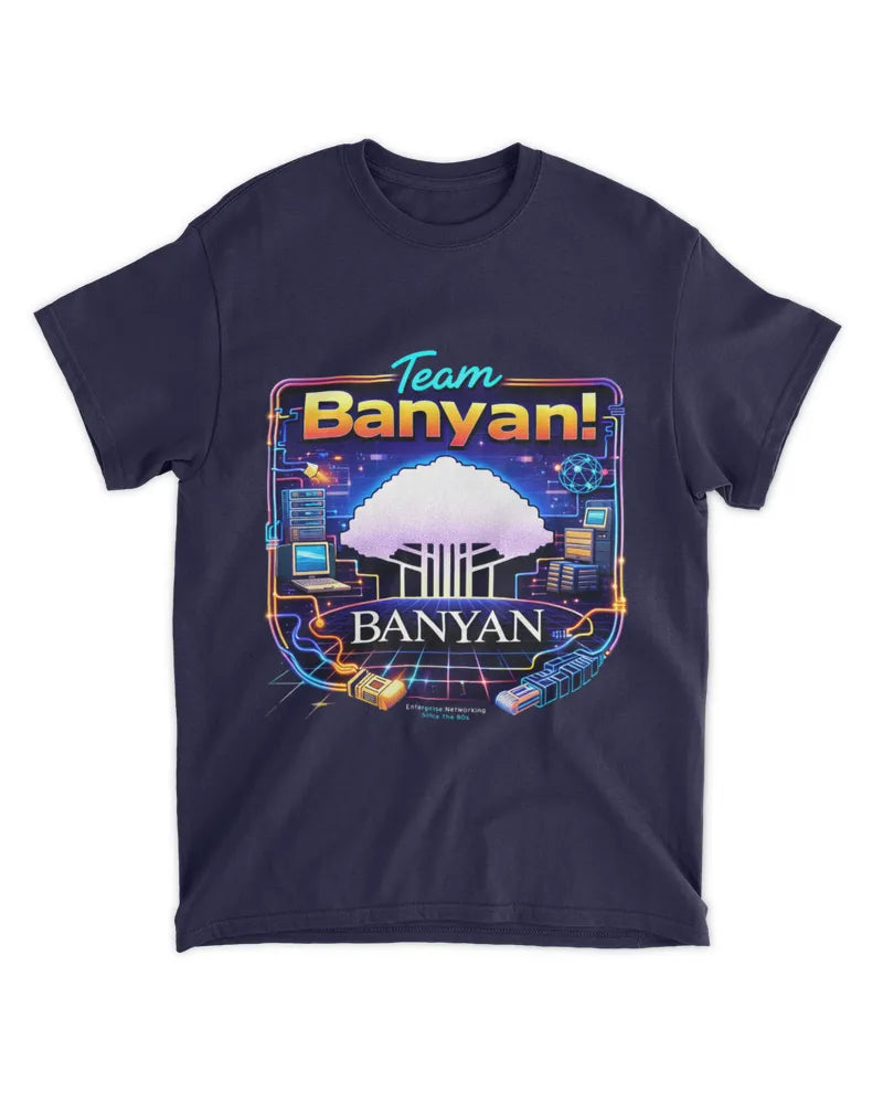 Retro Banyan VINES Cotton Tee