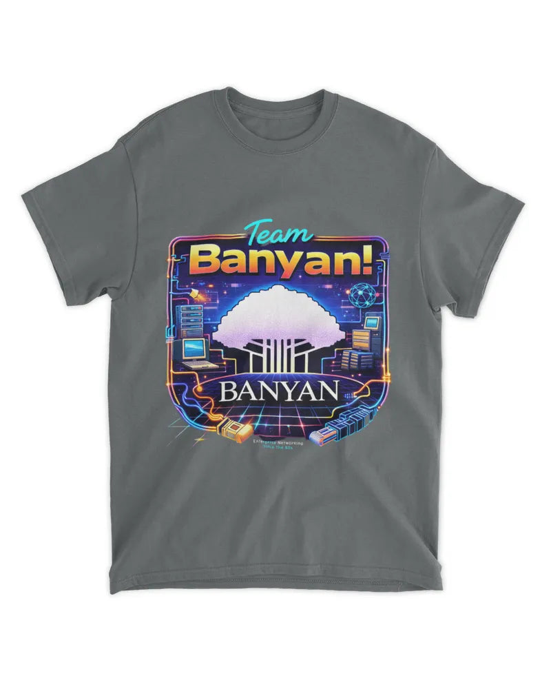 Retro Banyan VINES Cotton Tee
