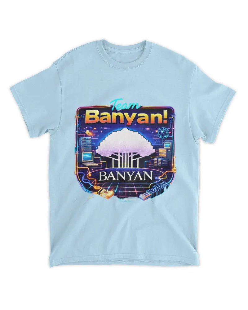 Retro Banyan VINES Cotton Tee