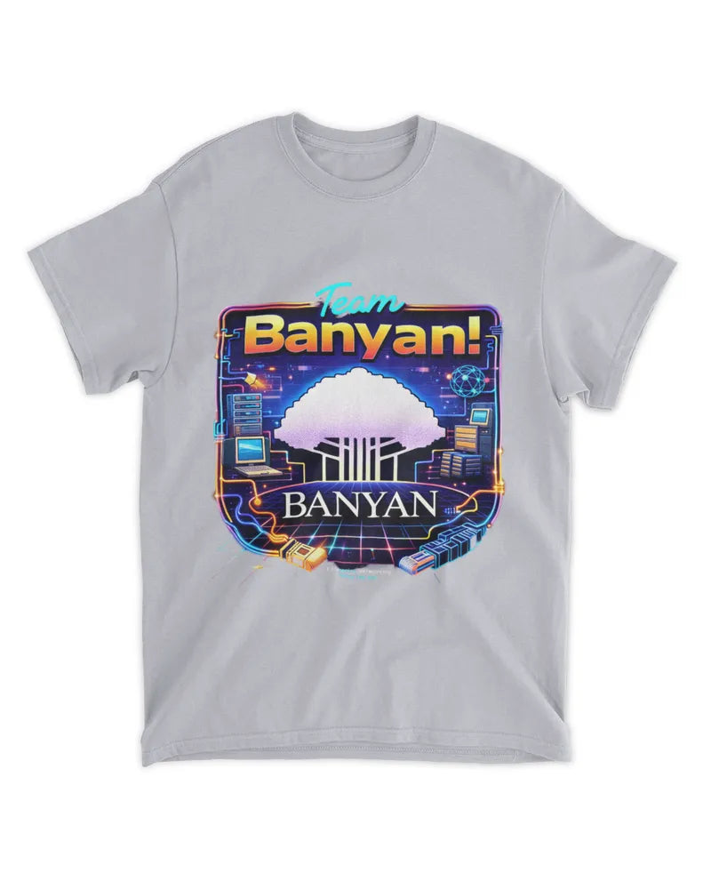 Retro Banyan VINES Cotton Tee