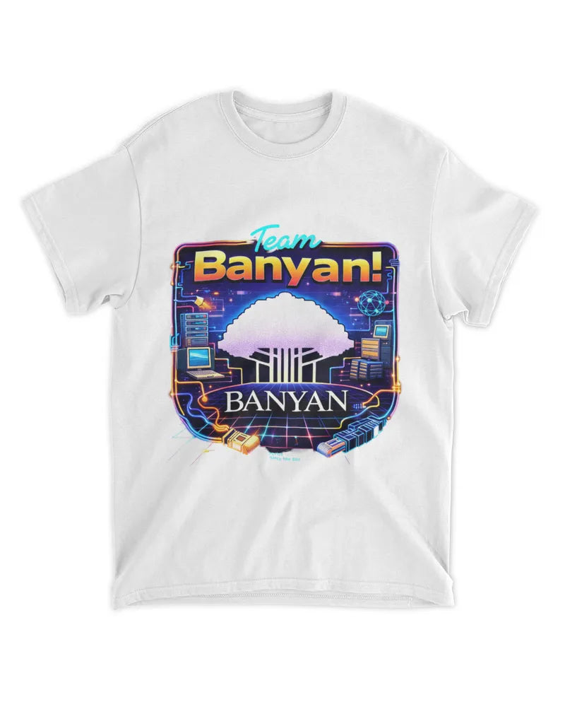 Retro Banyan VINES Cotton Tee