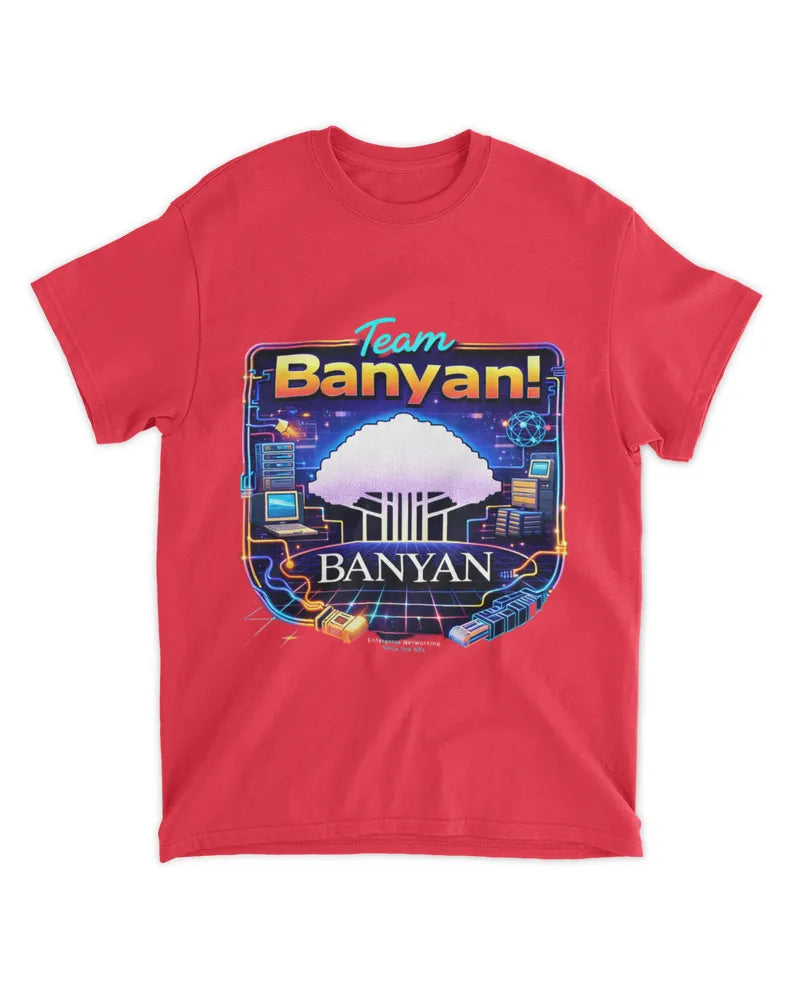 Retro Banyan VINES Cotton Tee