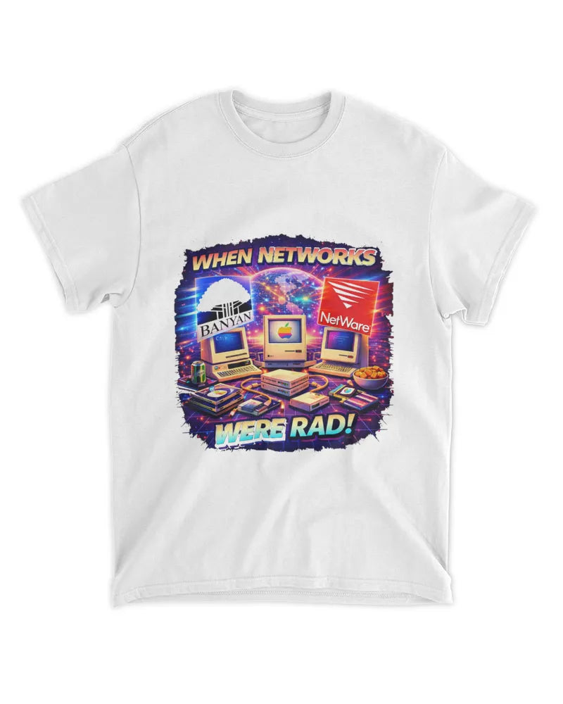 When Networks Were Rad! - Standard T-Shirt - Front image